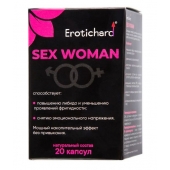 Капсулы для женщин Erotichard sex woman - 20 капсул (0,370 гр.) - Erotic Hard - купить с доставкой в Ростове-на-Дону