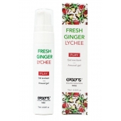 Возбуждающий гель Fresh Ginger Lychee Arousal Gel - 15 мл. - Exsens - купить с доставкой в Ростове-на-Дону