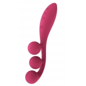 Розовый тройной вибромассажёр Tri Ball 1 - Satisfyer