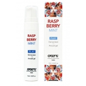 Возбуждающий гель Raspberry Mint с ароматом малины и мяты - 15 мл. - Exsens - купить с доставкой в Ростове-на-Дону