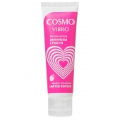 Возбуждающий гель на водно-силиконовой основе Cosmo Vibro с ароматом земляники - 50 гр. - Биоритм - купить с доставкой в Ростове-на-Дону