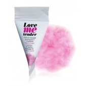 Съедобное согревающее массажное масло Love Me Tender Cotton Candy с ароматом сладкой ваты - 10 мл. - Love to Love - купить с доставкой в Ростове-на-Дону