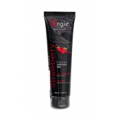 Интимный гель на водной основе Lube Tube Strawberry с клубничным вкусом - 100 мл. - ORGIE - купить с доставкой в Ростове-на-Дону