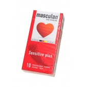 Презервативы Masculan Sensitive plus - 10 шт. - Masculan - купить с доставкой в Ростове-на-Дону