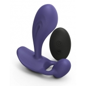 Темно-синий вибромассажер Witty P G Vibrator with Remote Control - Love to Love - в Ростове-на-Дону купить с доставкой