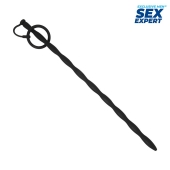 Черный стимулятор уретры Sex Expert - Sex Expert - купить с доставкой в Ростове-на-Дону