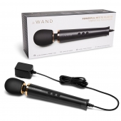 Черный проводной вибратор Le Wand Petite Vibrating Massager - 25 см. - Le Wand