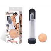 Автоматическая вакуумная помпа-мастурбатор Blowjob Auto Sucker Penis Enlarger Pump - Lux Fetish - в Ростове-на-Дону купить с доставкой