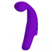 Фиолетовая вибронасадка на палец Gorgon - Baile