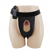 Полый вибрострапон на регулируемых трусиках Draven - 17,5 см. - Baile - купить с доставкой в Ростове-на-Дону