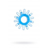 Голубая гелевая насадка с шипиками - Toyfa Basic - в Ростове-на-Дону купить с доставкой