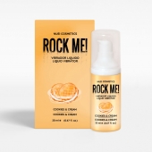 Жидкий вибратор Nuei Rock Me! с ароматом печенья и сливок - 20 мл. - Nuei cosmetics - купить с доставкой в Ростове-на-Дону