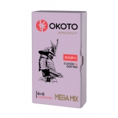 Презервативы OKOTO Mega Mix - 12 шт. - Sitabella - купить с доставкой в Ростове-на-Дону