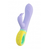 Сиреневый вибратор-кролик Wisteria - 18,5 см. - ToyFa купить в Ростове-на-Дону с доставкой в Orgasmix.ru Сиреневый вибратор-кролик Wisteria - 18,5 см. - ToyFa