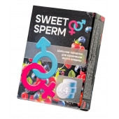 Шипучие таблетки для мужчин Sweet Sperm для изменения вкуса спермы (4 шт. по 0,5 гр.) - Капиталпродукт - купить с доставкой в Ростове-на-Дону