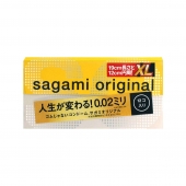 Презервативы увеличенного размера Sagami Original 0.02 XL-size - 12 шт. - Sagami - купить с доставкой в Ростове-на-Дону