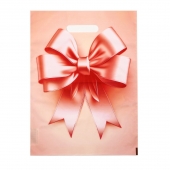 Пакет с принтом в виде банта с вырубной ручкой (30х40 см) - Сима-Ленд - купить с доставкой в Ростове-на-Дону