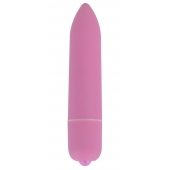 Розовая удлинённая вибропуля Power Bullet Pink - 8,3 см. - Shots Media BV