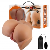 Карамельный мастурбатор-полуторс Emilia с вибрацией - Baile - в Ростове-на-Дону купить с доставкой