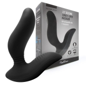 Черный вибромассажер простаты 3,5’’ Curve P-spot Massager - 12 см. - Erokay - в Ростове-на-Дону купить с доставкой