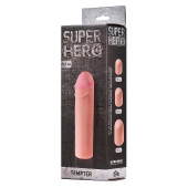 Фаллоудлинитель SUPER HERO Tempter - 16 см. - Lola Games - в Ростове-на-Дону купить с доставкой