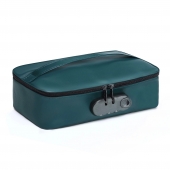 Зеленая сумочка для хранения игрушек Discreet Box - Dorcel - купить с доставкой в Ростове-на-Дону