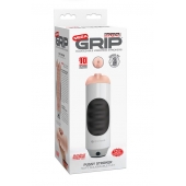 Мастурбатор-вагина Extreme Toyz Mega Grip Vibrating Stroker Mouth - Pipedream - в Ростове-на-Дону купить с доставкой