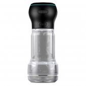 Набор PowerBlow   Feel Pocket Stroker Crystal: мастурбатор и интерактивная насадка - Kiiroo - в Ростове-на-Дону купить с доставкой