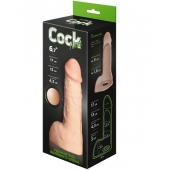 Телесный фаллоудлинитель с мошонкой Cock Next - 17 см. - LOVETOY (А-Полимер) - в Ростове-на-Дону купить с доставкой
