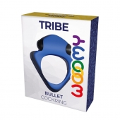 Синее эрекционное кольцо Wooomy Tribeс с вибрацией - Adrien Lastic - в Ростове-на-Дону купить с доставкой