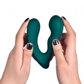 Темно-бирюзовый вибромассажер простаты Solstice X - Magic Motion - в Ростове-на-Дону купить с доставкой