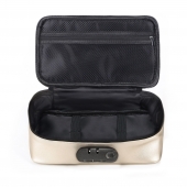 Золотистая сумочка для хранения игрушек Discreet Box - Dorcel - купить с доставкой в Ростове-на-Дону
