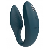 Зеленый вибратор для пар We-Vibe Sync 2 с пультом ДУ - We-vibe купить в Ростове-на-Дону с доставкой в Orgasmix.ru Зеленый вибратор для пар We-Vibe Sync 2 с пультом ДУ - We-vibe