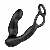 Черный двухмоторный массажер простаты Nexus Simul8 Wave Edition - Nexus Range - в Ростове-на-Дону купить с доставкой