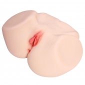 Мастурбатор-полуторс с двойным слоем материала и вибрацией Jenny Onahole Real Vagina - KOKOS - в Ростове-на-Дону купить с доставкой