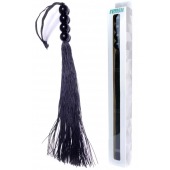 Черная силиконовая плеть - 37 см. - Boys of Toys - купить с доставкой в Ростове-на-Дону