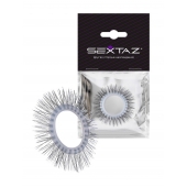 Круглое эрекционное кольцо с «ресничками» - Sextaz - в Ростове-на-Дону купить с доставкой