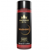 Массажное масло с согревающим эффектом Massage Oil Warming - 100 мл. - HOT - купить с доставкой в Ростове-на-Дону