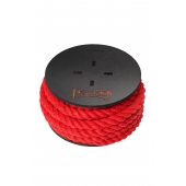 Красная веревка для шибари на катушке - 5 м. - Pecado - купить с доставкой в Ростове-на-Дону