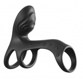 Черная насадка на пенис Ultimate Couples Cage Pro - Pipedream - в Ростове-на-Дону купить с доставкой