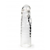 Прозрачная закрытая насадка на член - 15 см. - Sex Expert - в Ростове-на-Дону купить с доставкой