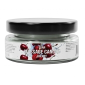 Массажная свеча «Спелая вишня» - 50 мл. - SGAN - купить с доставкой в Ростове-на-Дону