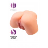 Телесный реалистичный мастурбатор-полуторс с 2 любовными входами - No Name - в Ростове-на-Дону купить с доставкой