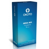 Презервативы OKOTO Mega Mix - 18 шт. - Sitabella - купить с доставкой в Ростове-на-Дону