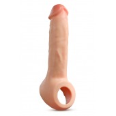 Телесная насадка-удлинитель Thrive 8.75 Inch Realistic Penis Extender Sleeve - 22,2 см. - Blush Novelties - в Ростове-на-Дону купить с доставкой