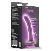 Фиолетовая насадка с гладкой поверхностью Surrender 4.75 Inch Beginner Pegging Dildo - 12 см. - Blush Novelties - купить с доставкой в Ростове-на-Дону