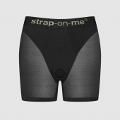 Трусики-шорты для фиксации насадок Strap-on-me Harness Lingerie Halo - size XL - Strap-on-me - купить с доставкой в Ростове-на-Дону