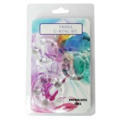 Набор из 3 эрекционных прозрачных колец - Boys of Toys - в Ростове-на-Дону купить с доставкой