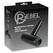 Черный мастурбатор с удобной ручкой Masturbator with 2 Functions - Orion - в Ростове-на-Дону купить с доставкой