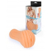 Эластичный мастурбатор в виде вагины телесного цвета - Sexy Girl - в Ростове-на-Дону купить с доставкой